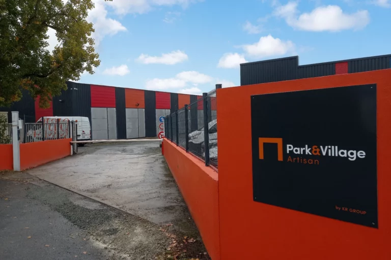 entrée d'un site de park artisans à nantes